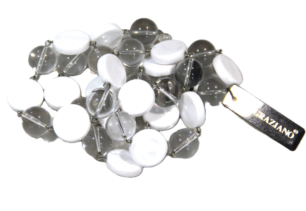 DEAD STOCK GRAZIANO LUCITE NECKLACE