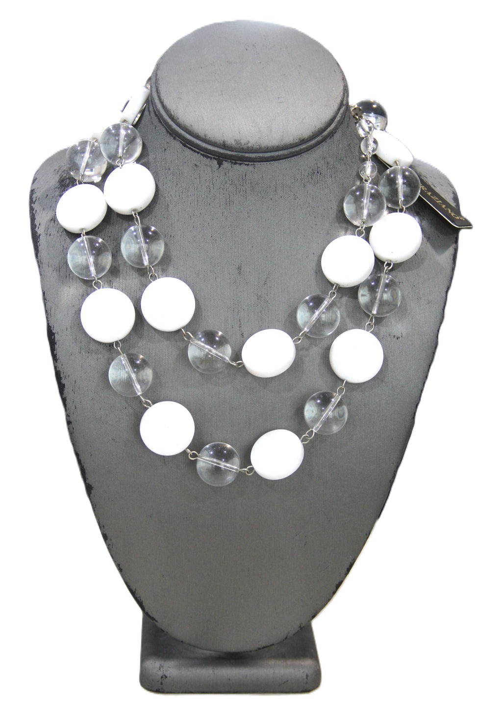 DEAD STOCK GRAZIANO LUCITE NECKLACE