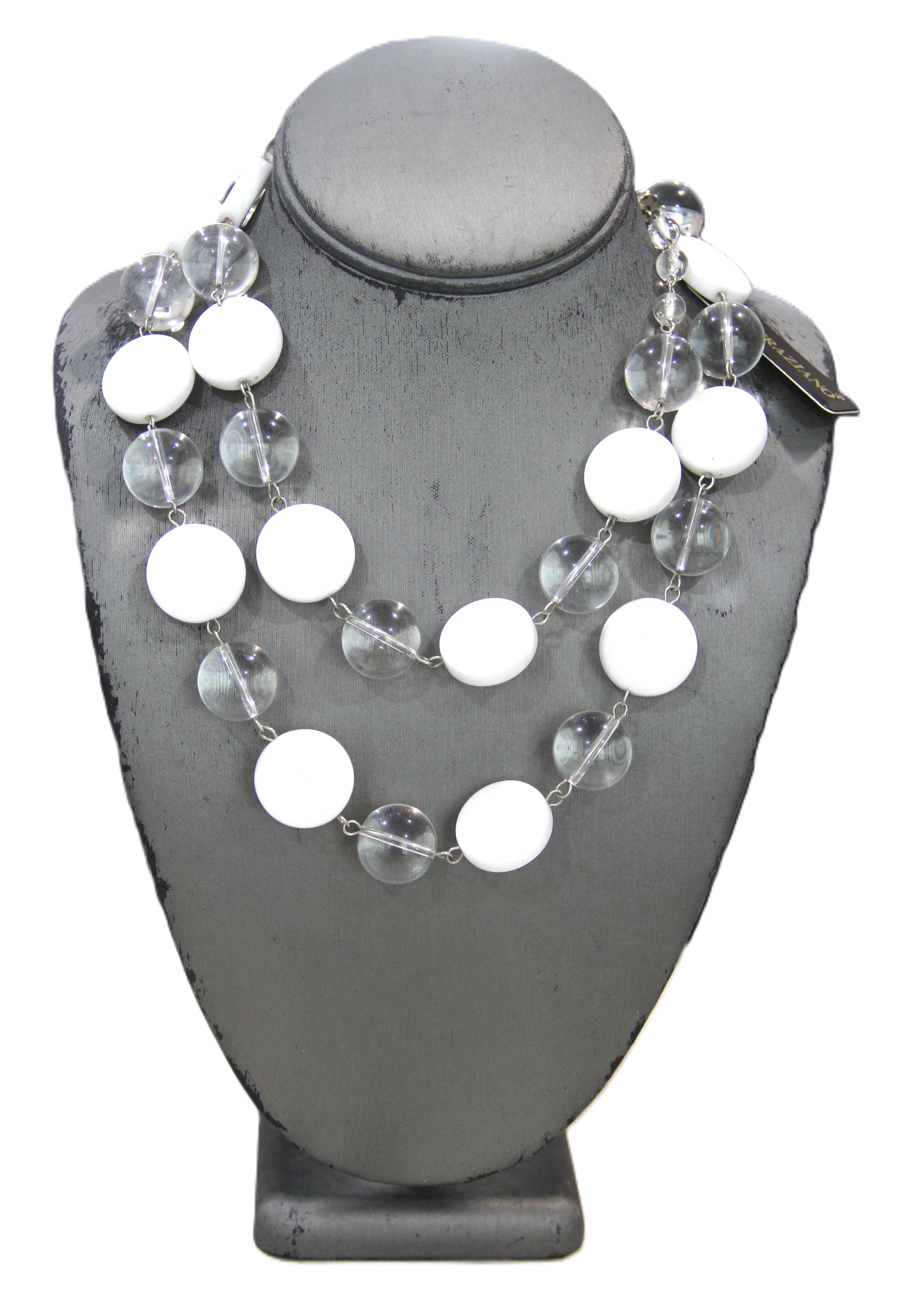 DEAD STOCK GRAZIANO LUCITE NECKLACE