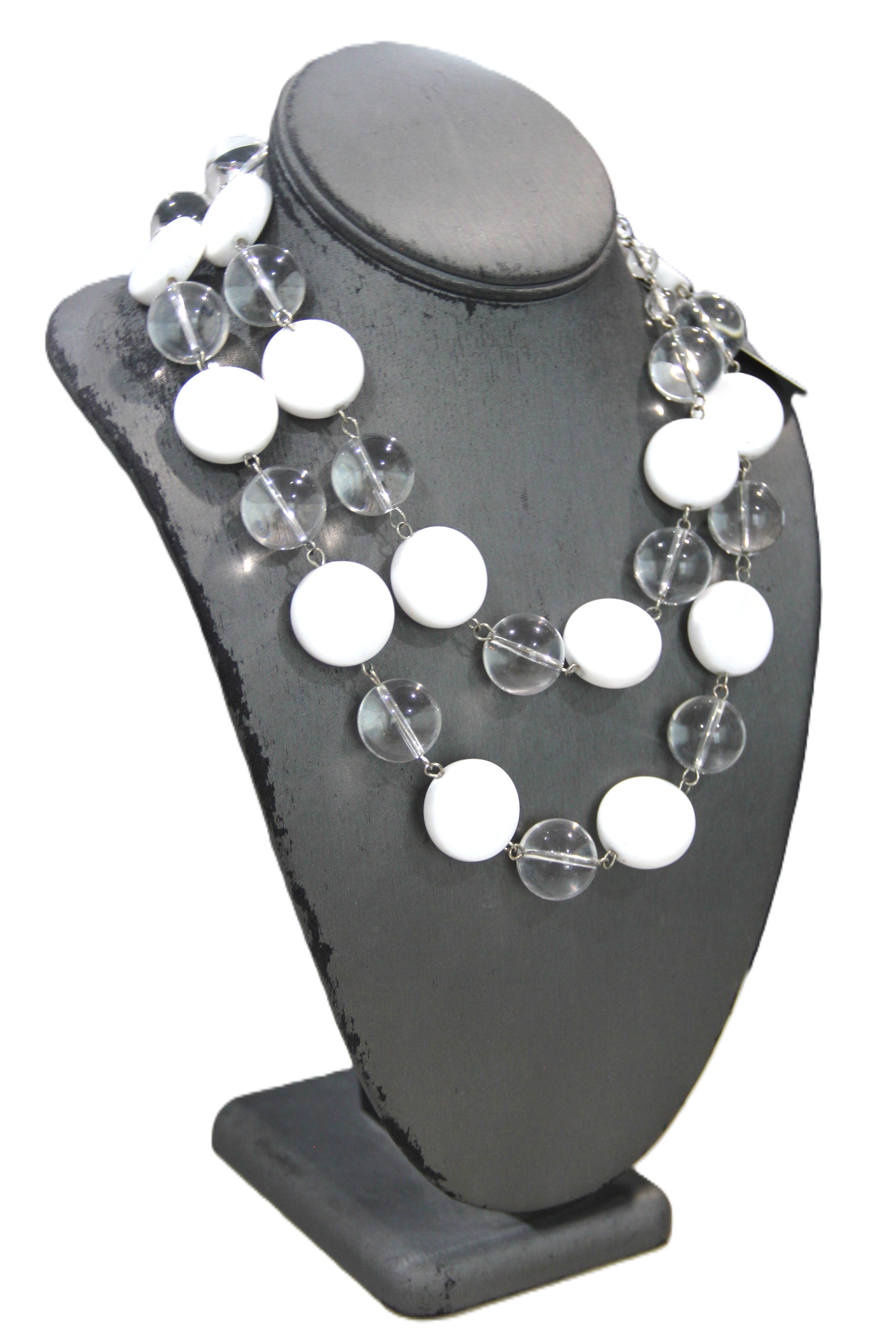 DEAD STOCK GRAZIANO LUCITE NECKLACE