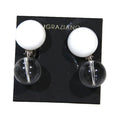 RETRO DEAD STOCK LUCITE EARRINGS