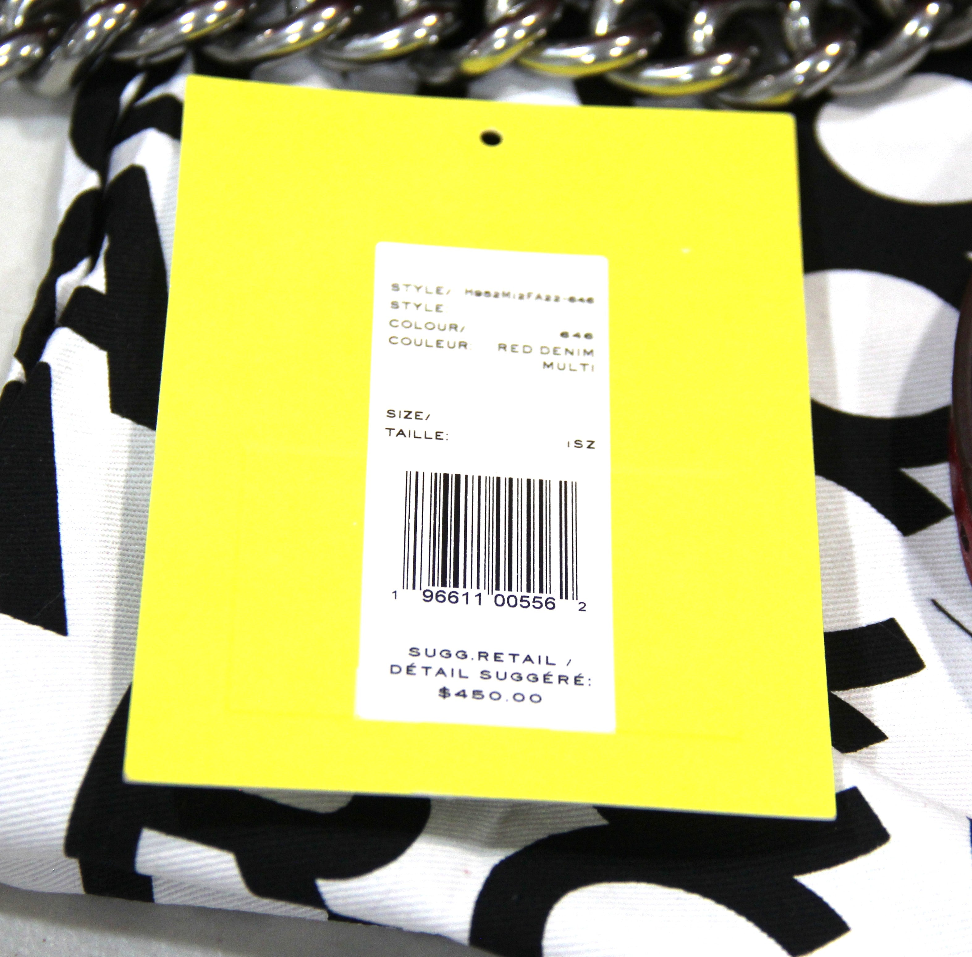 MARC JACOBS AMERICANA RIP & TEAR HANDBAG PURSE NEW WITH TAGS & BAG
