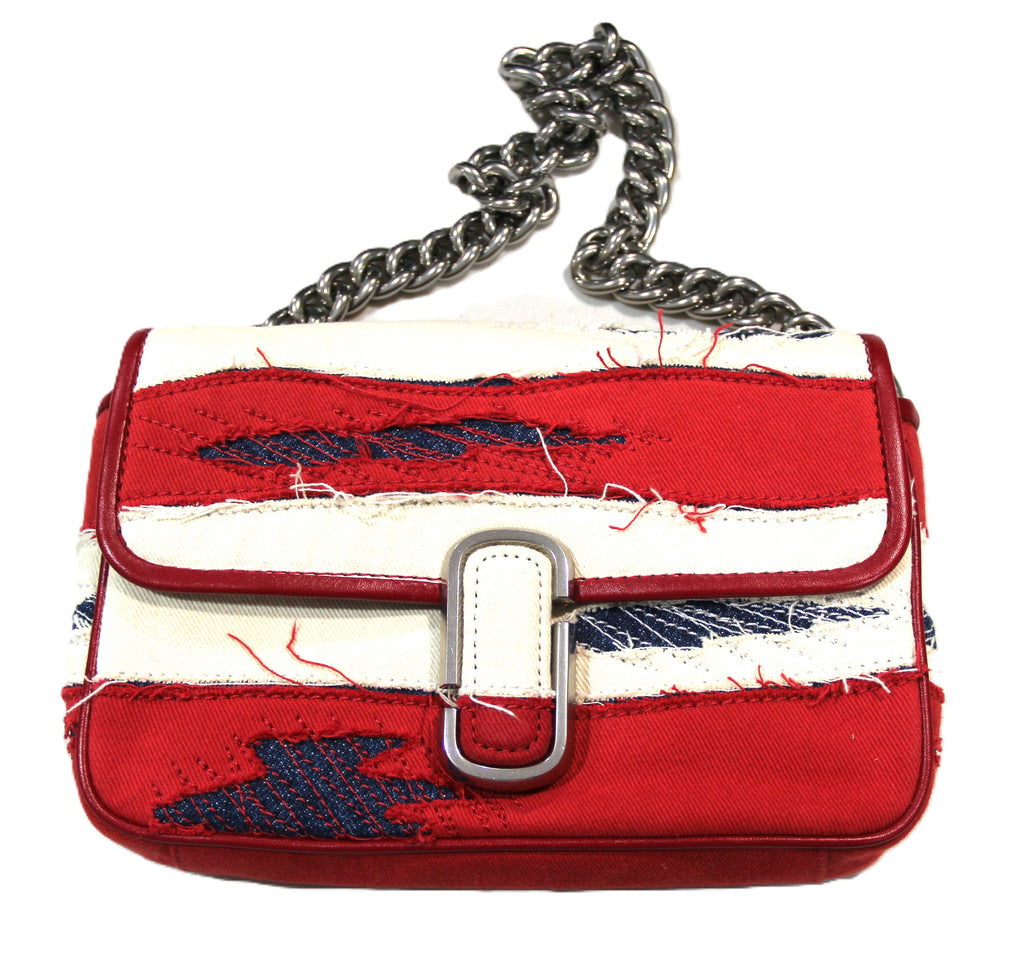 MARC JACOBS AMERICANA RIP & TEAR HANDBAG PURSE NEW WITH TAGS & BAG