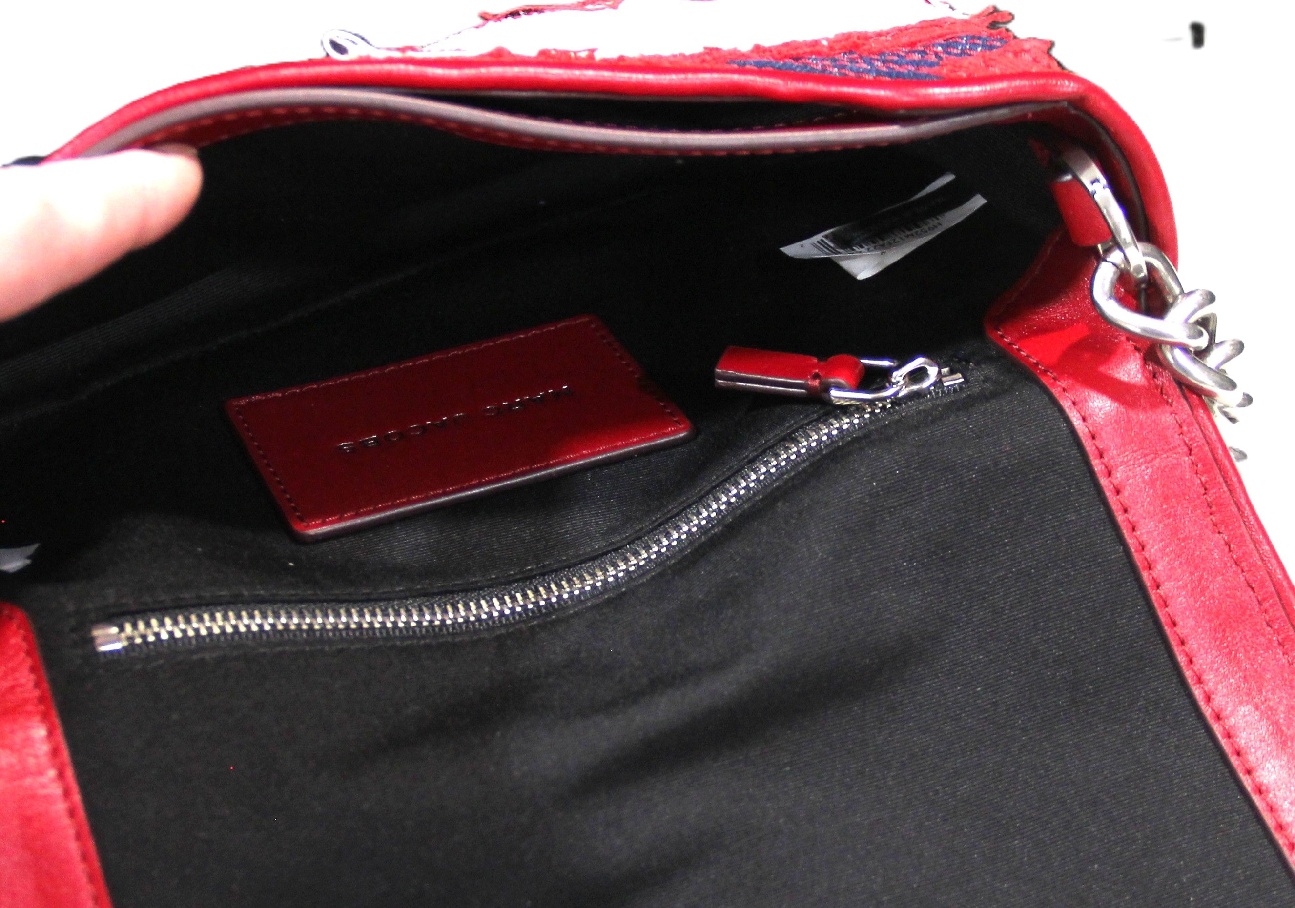 MARC JACOBS AMERICANA RIP & TEAR HANDBAG PURSE NEW WITH TAGS & BAG