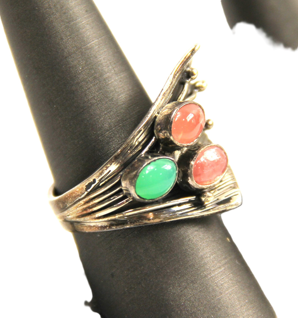 Alice Platero Native American sterling silver ring