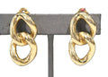 Anne Klein vintage curbed chain earrings