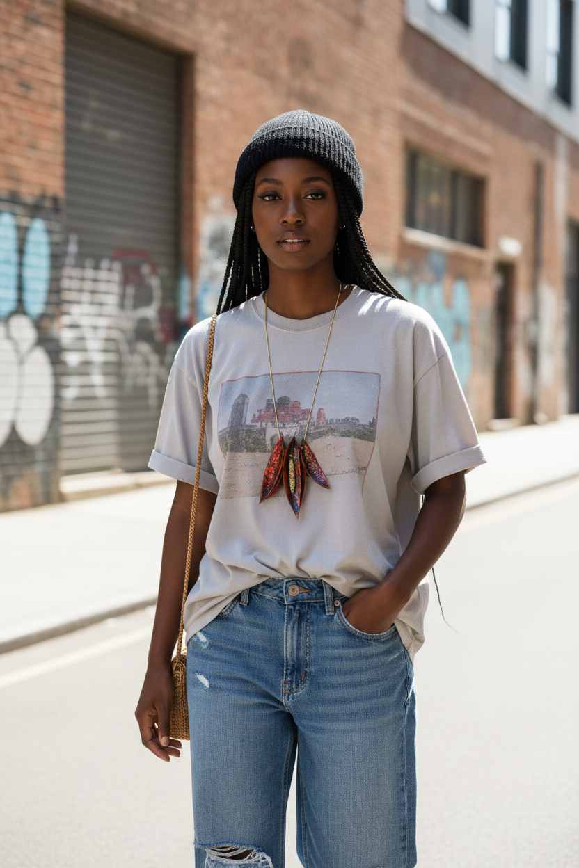 Artisan statement necklace