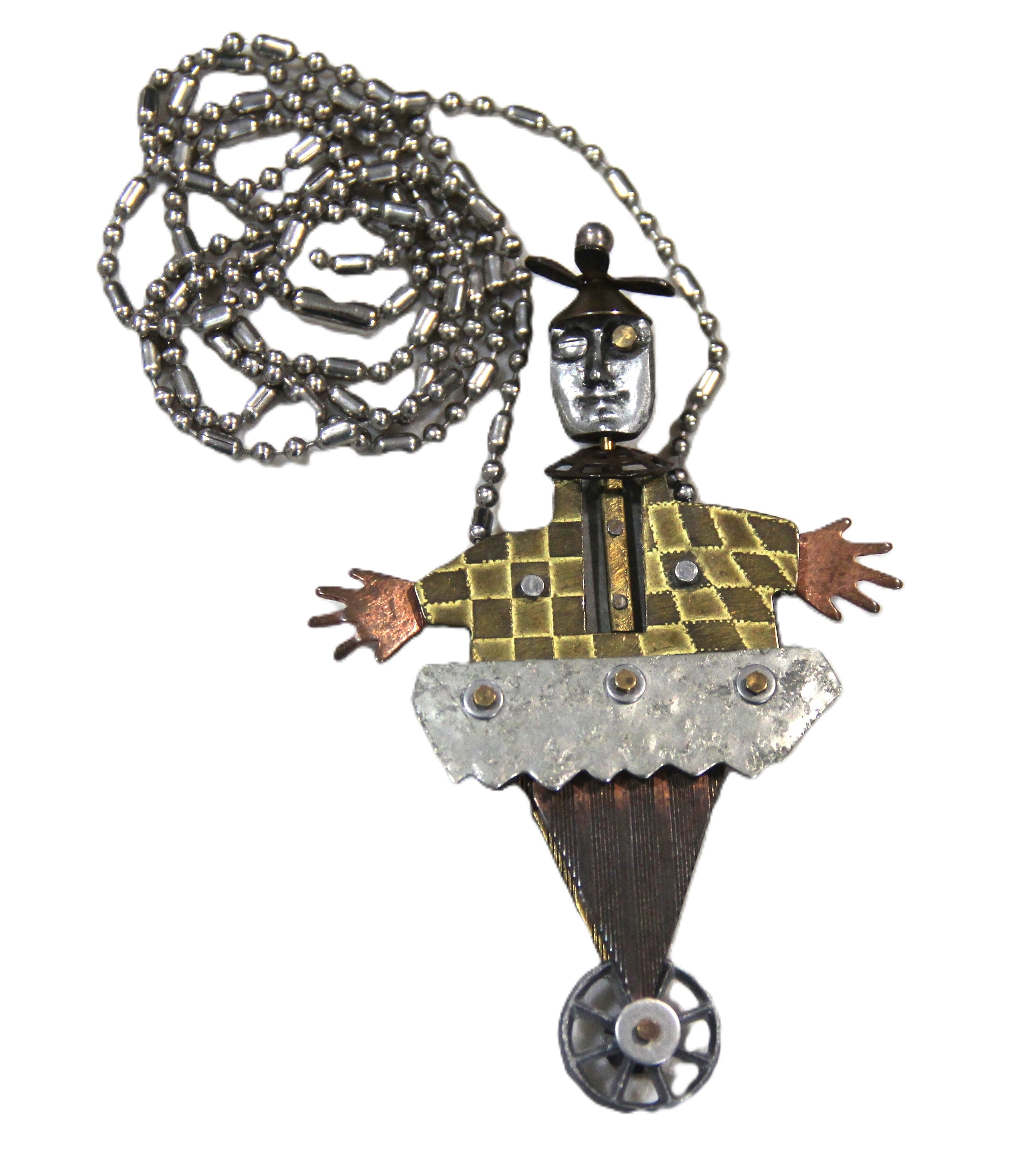 Beth Piver steampunk necklace