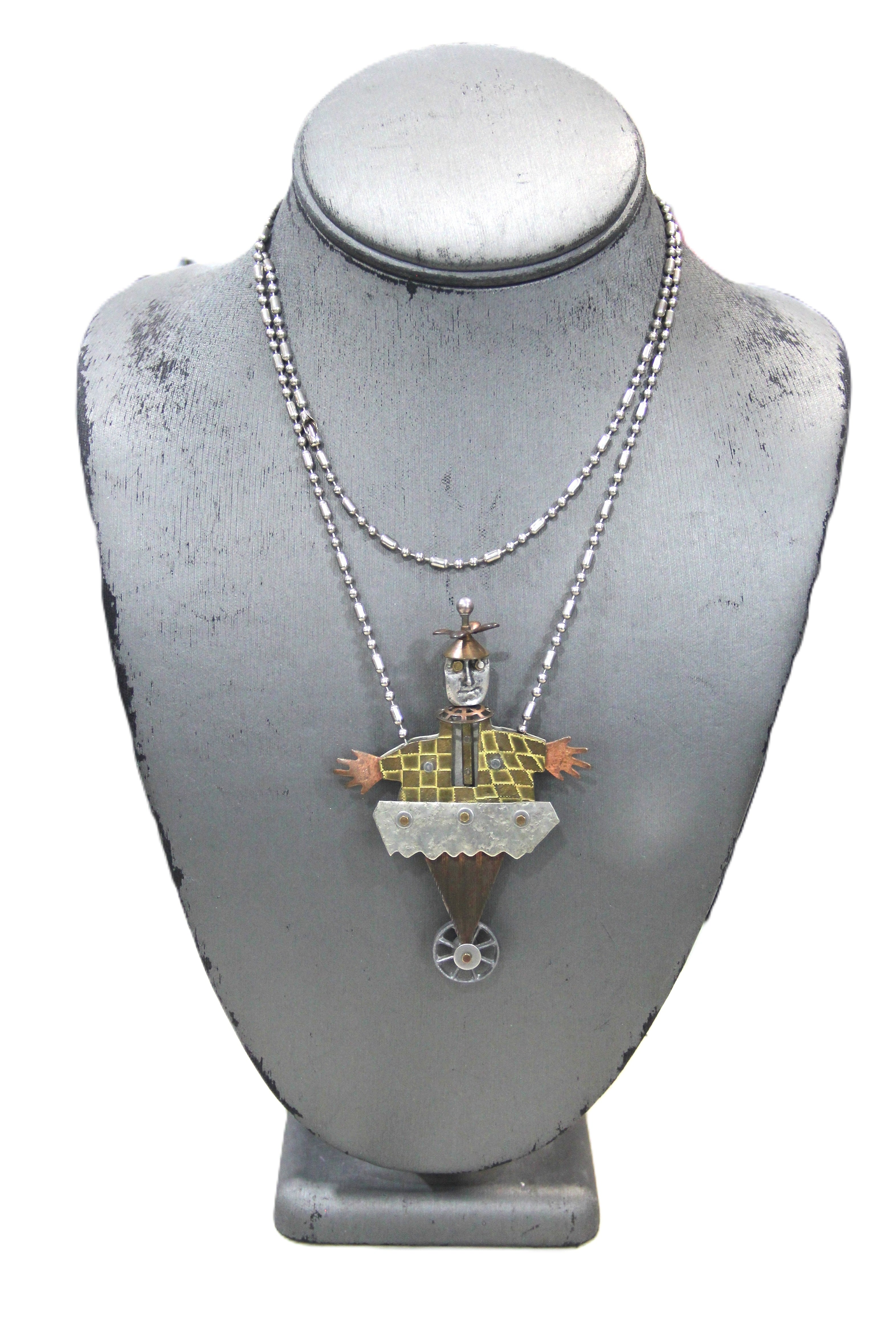 Beth Piver steampunk necklace