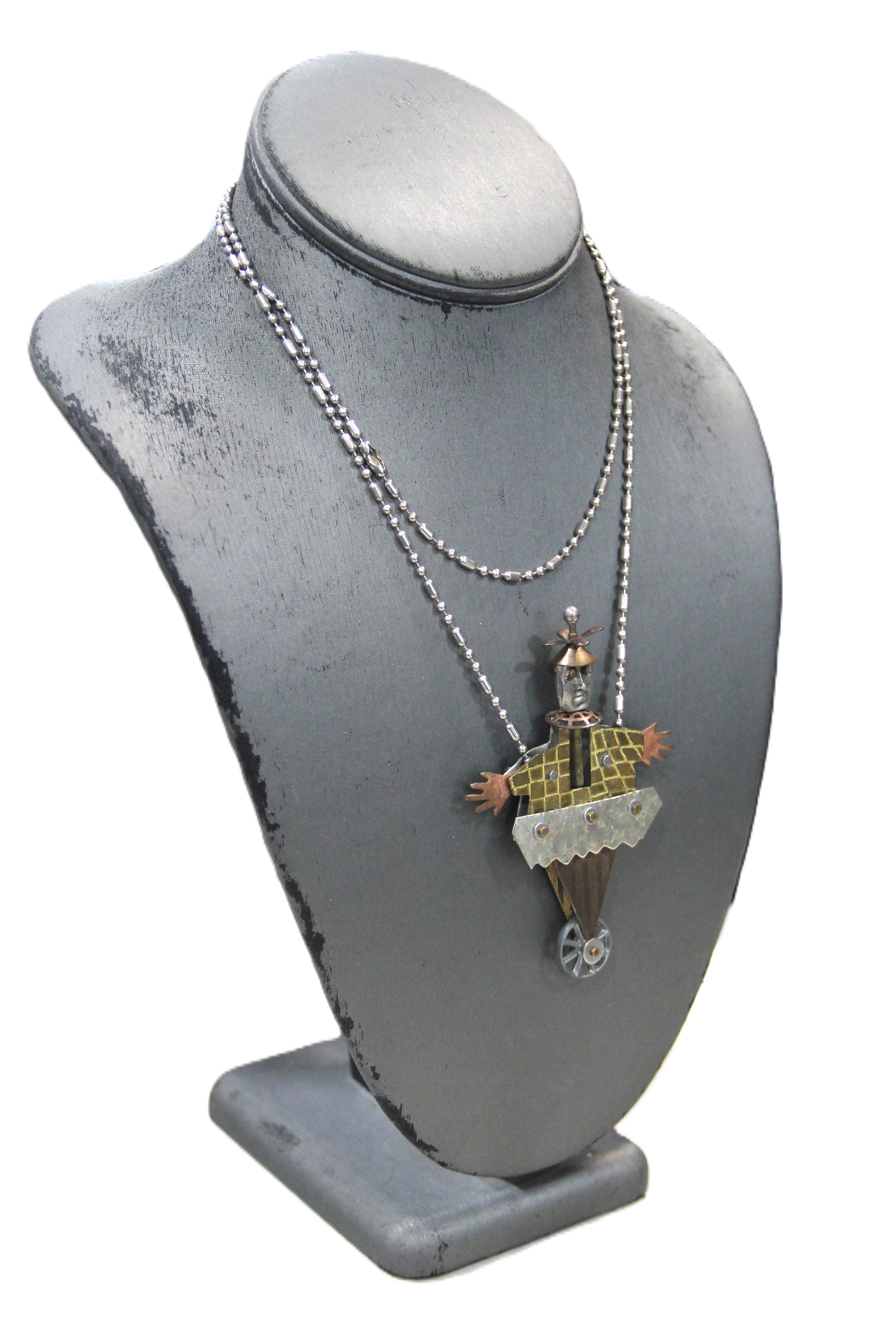 Beth Piver steampunk necklace