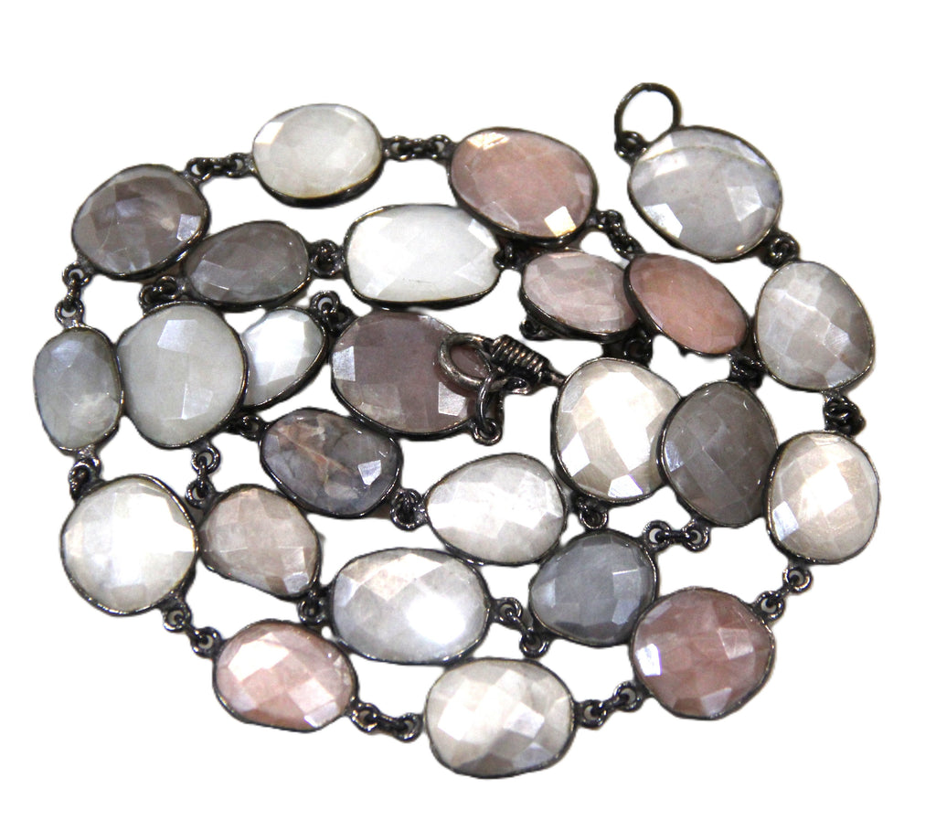 ESTATE FACETED GEMSTONE NECKLACE