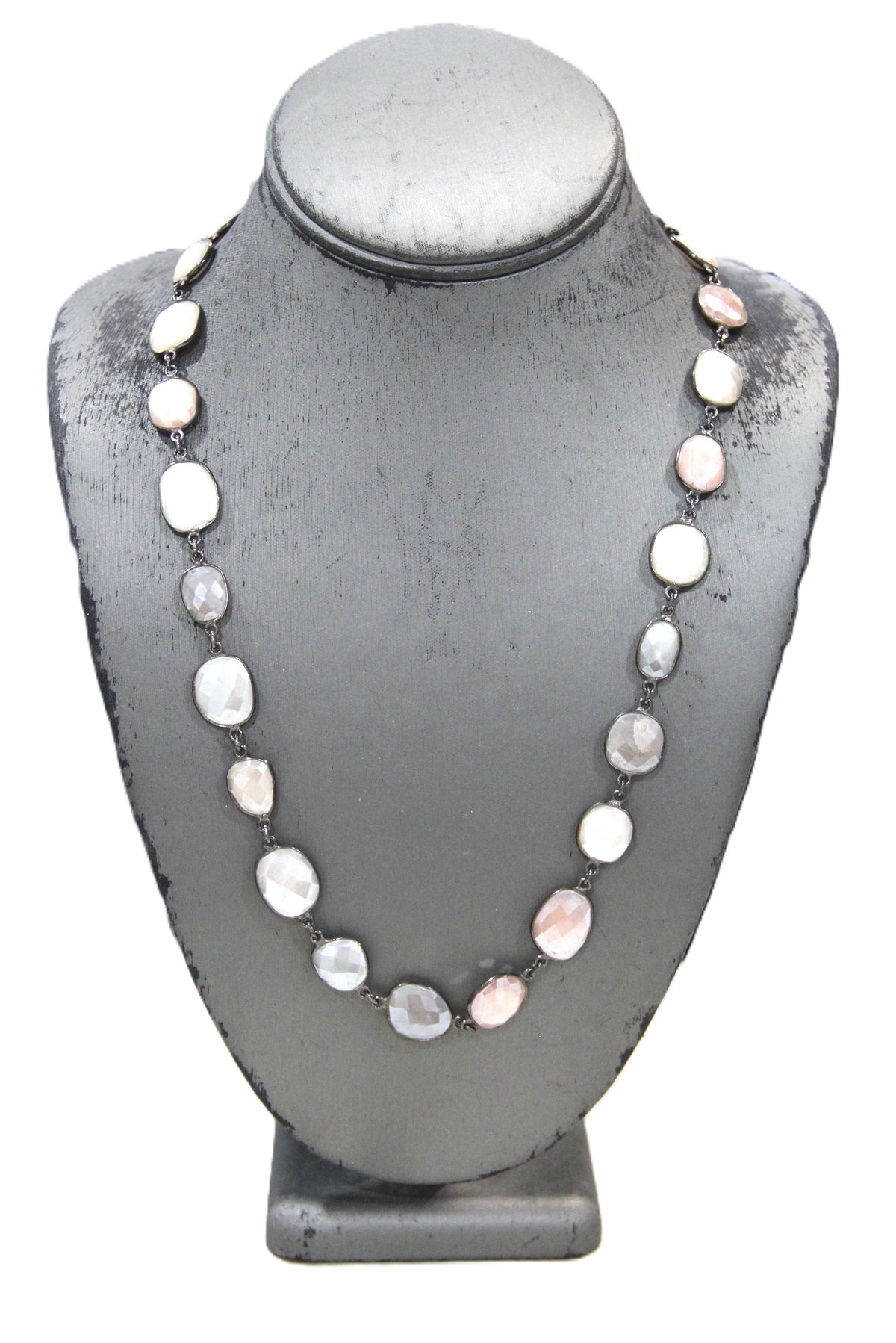 ESTATE FACETED GEMSTONE NECKLACE
