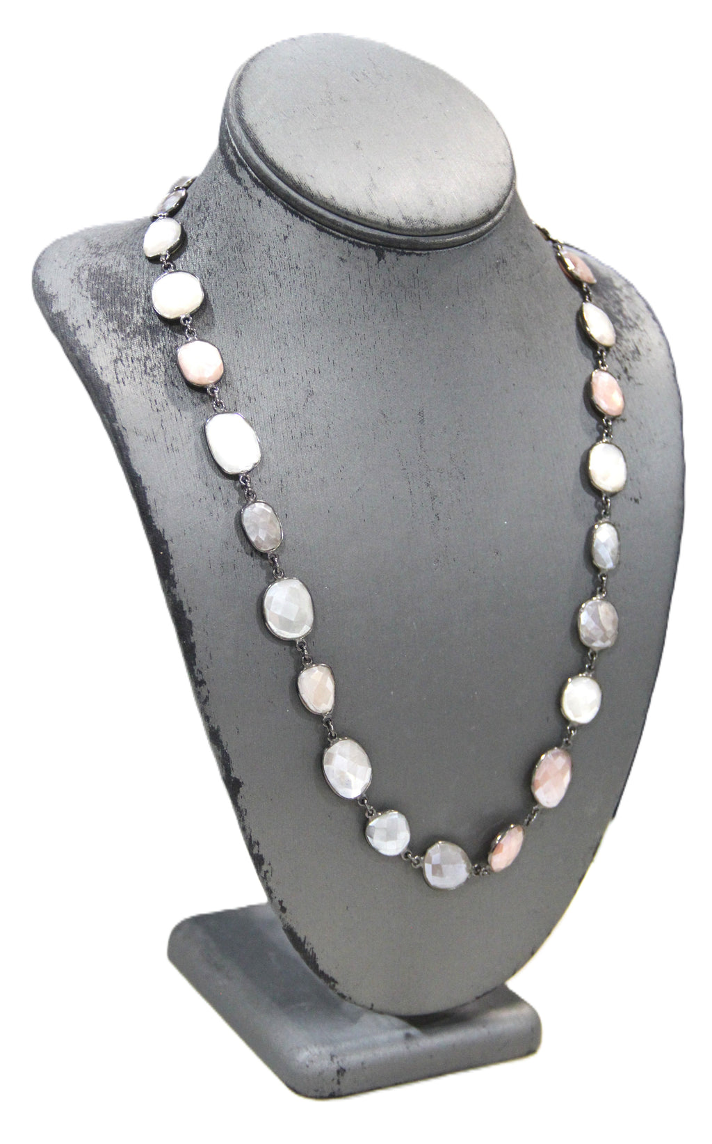 ESTATE FACETED GEMSTONE NECKLACE