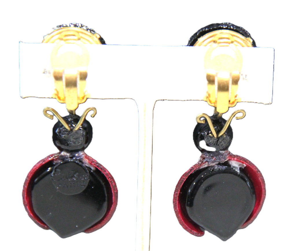 cilea ladybug earrings