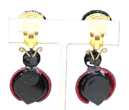 cilea ladybug earrings