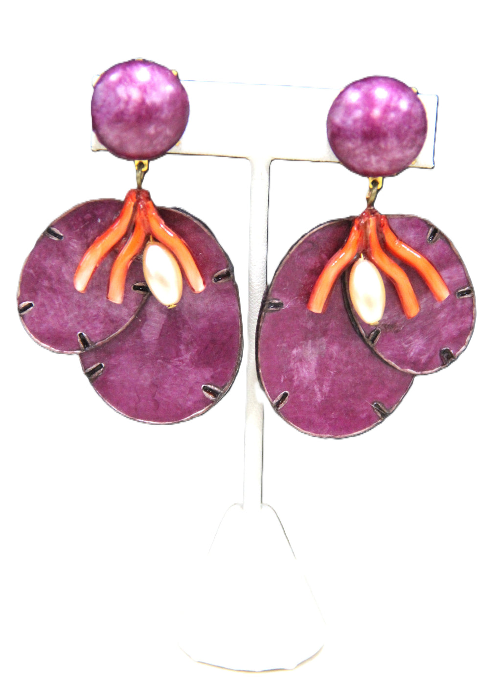 cilea paris french couture earrings