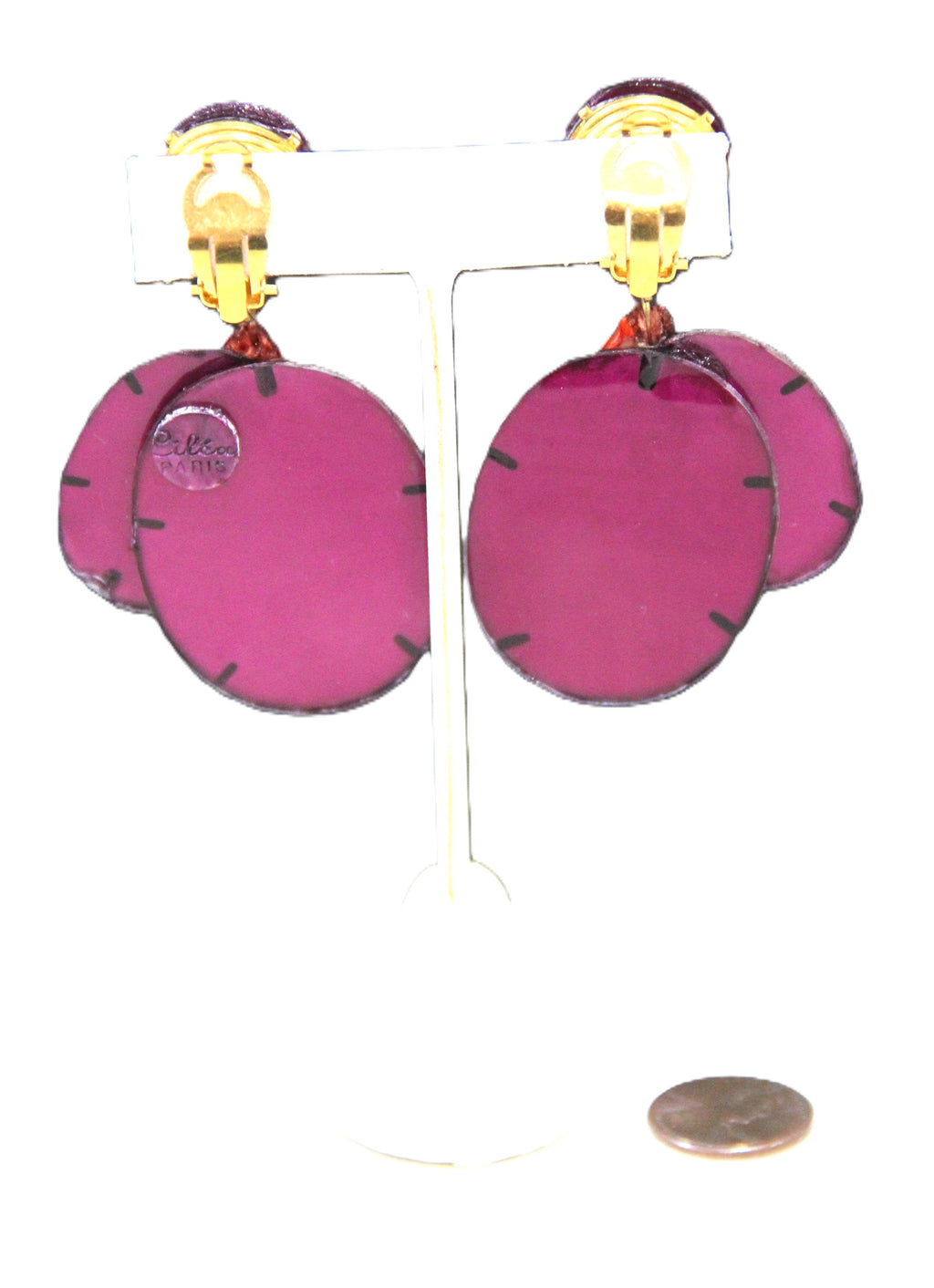 cilea paris french couture earrings
