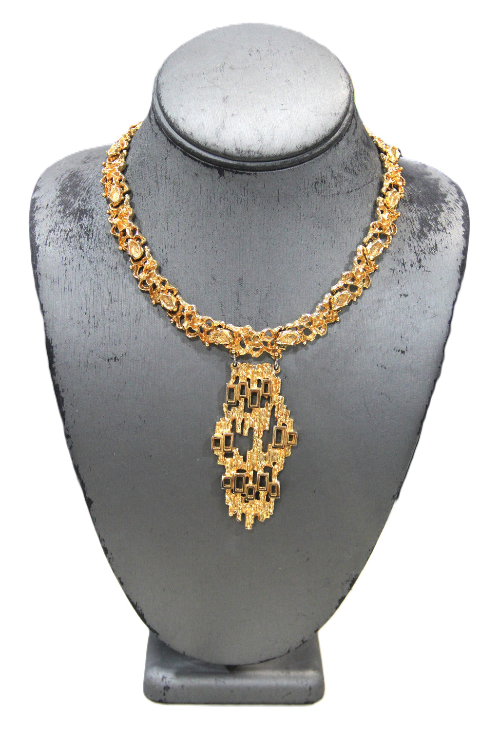 D'ORLAN BRUTALIST NECKLACE