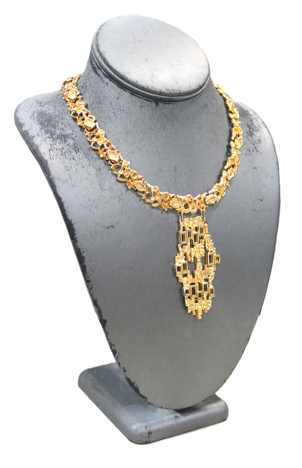 D'ORLAN BRUTALIST NECKLACE