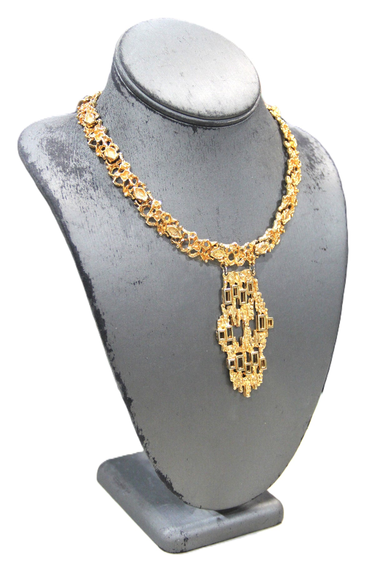 D'ORLAN BRUTALIST NECKLACE