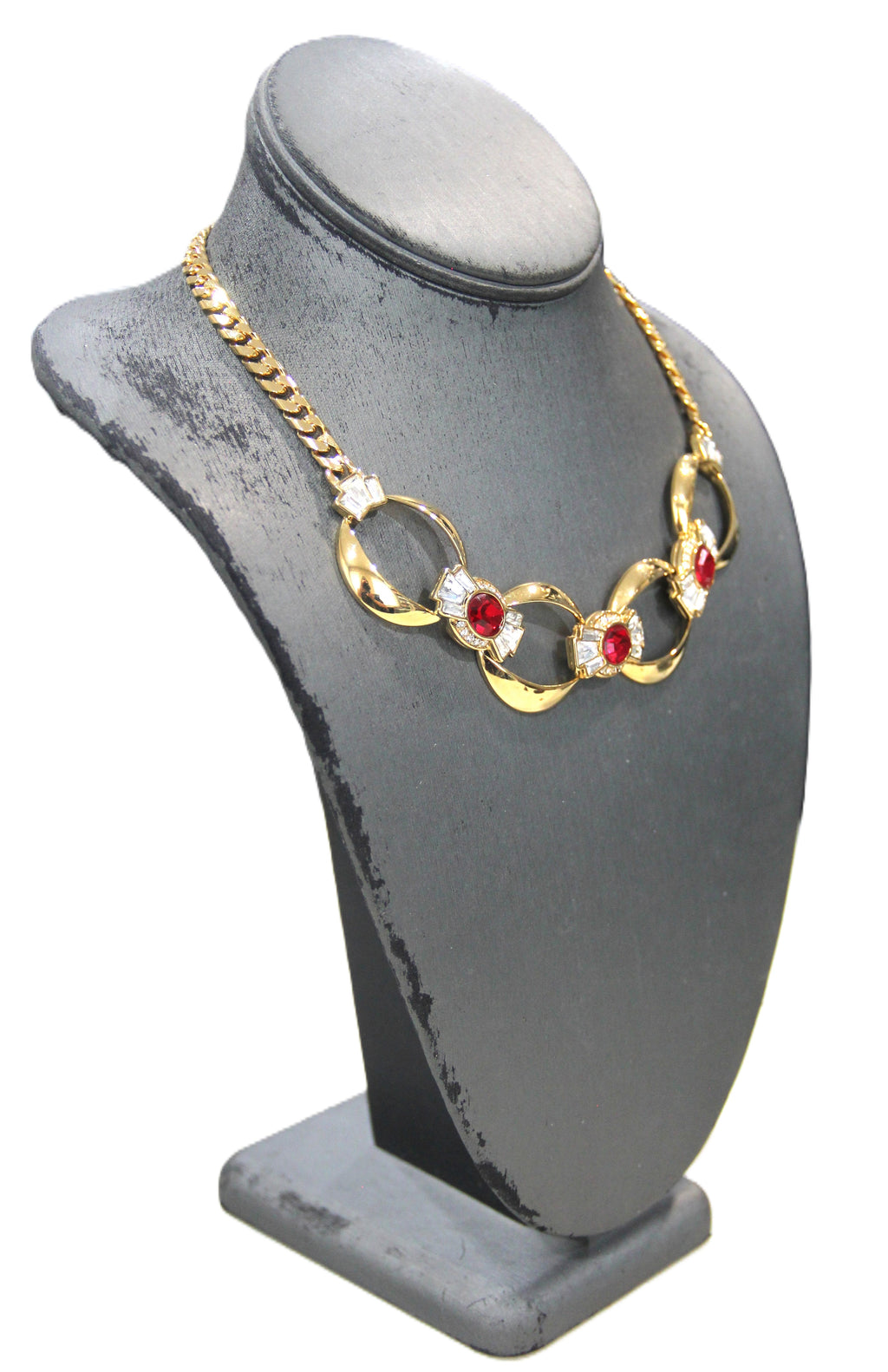 GIVENCHY DEAD STOCK CRYSTAL ACCENT NECKLACE