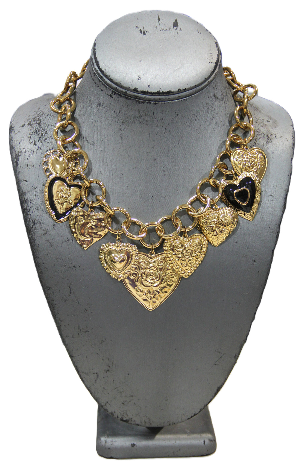 heart charm necklace