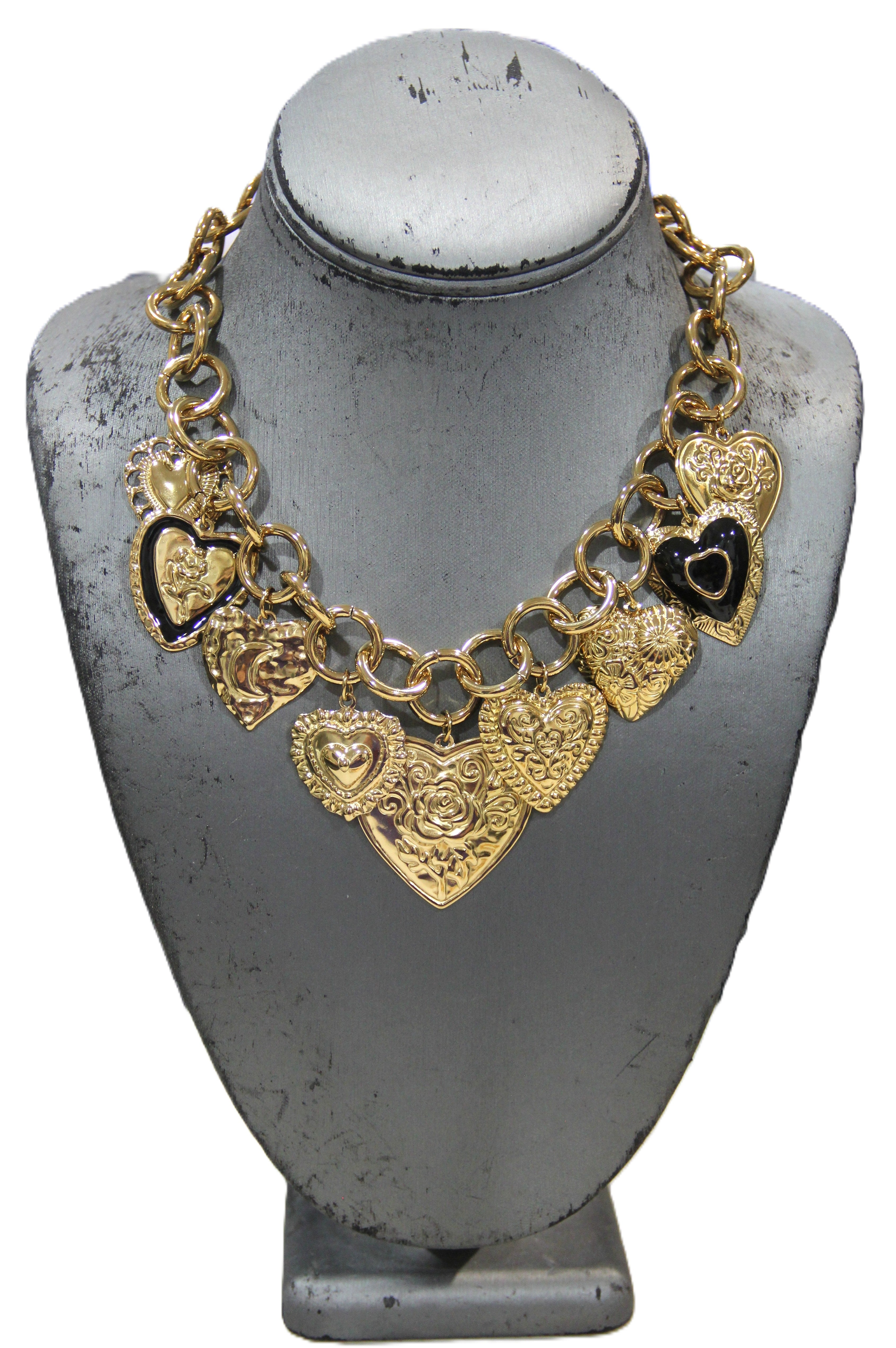 heart charm necklace