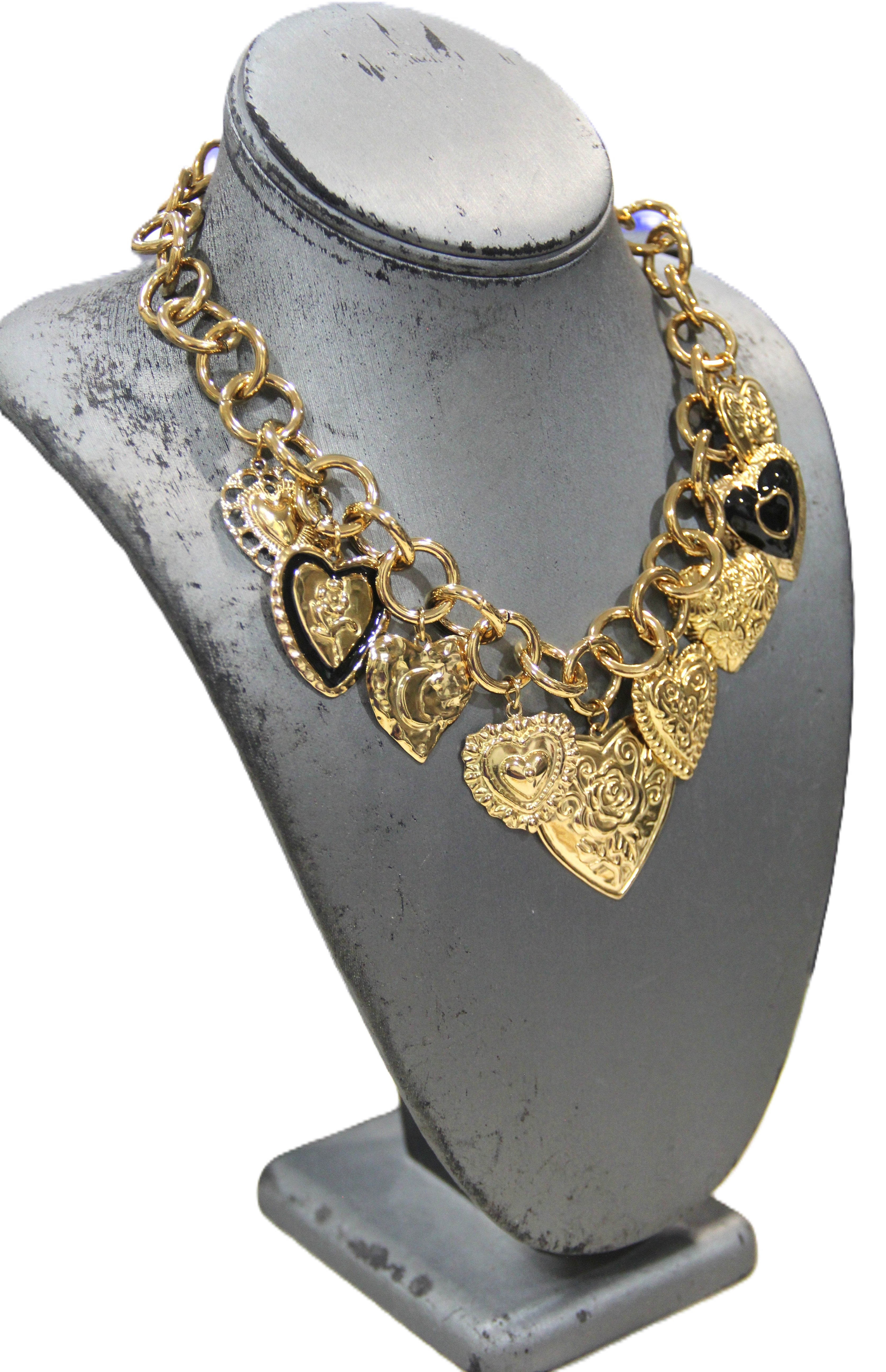 heart charm necklace