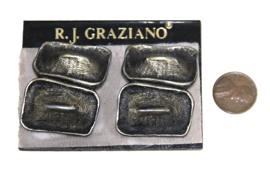 GRAZIANO 1980'S DEAD STOCK BRUTALIST EARRINGS
