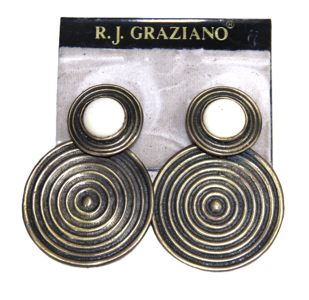 Graziano 1980's dead stock earrings.