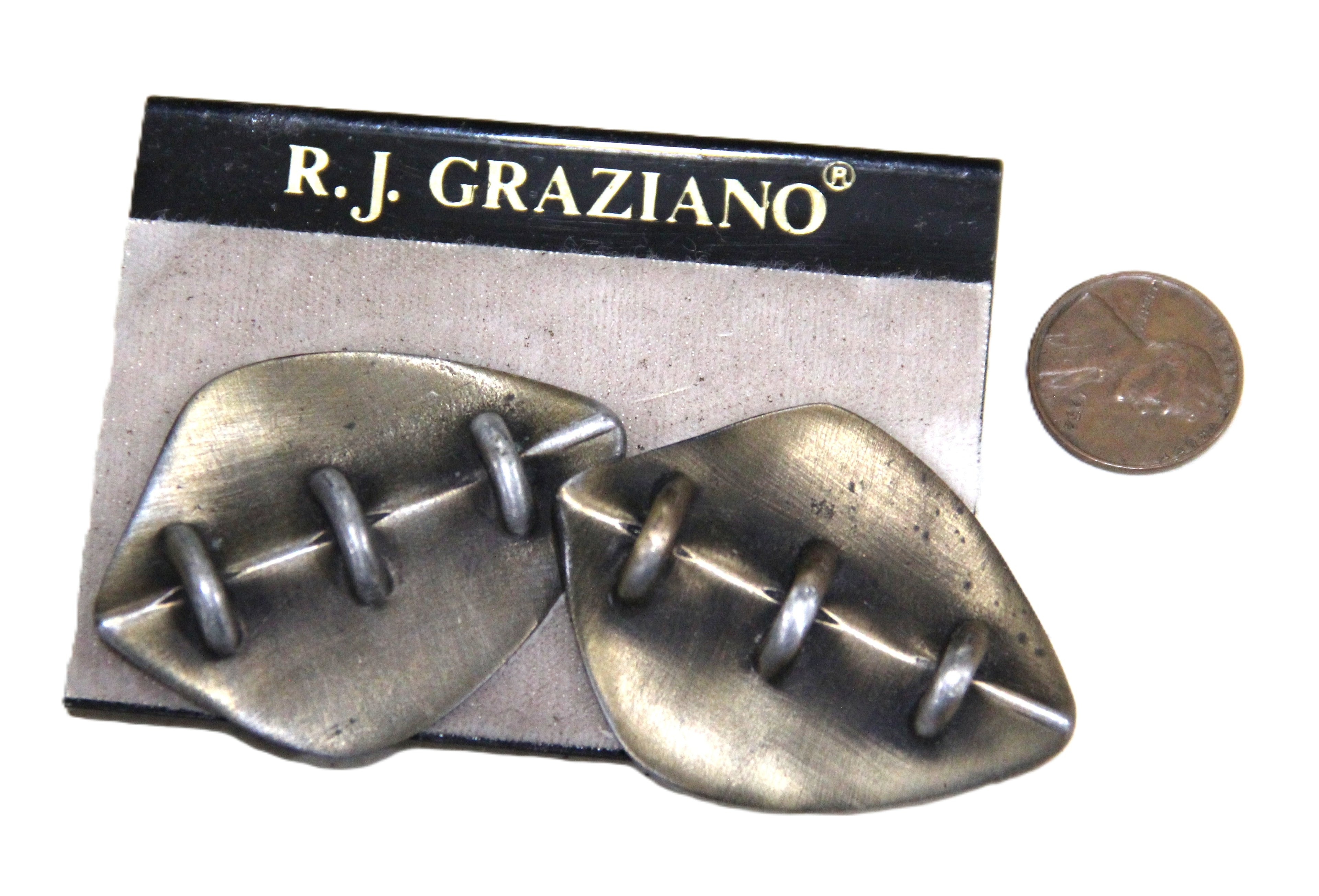 Graziano 1980's dead stock earrings. 