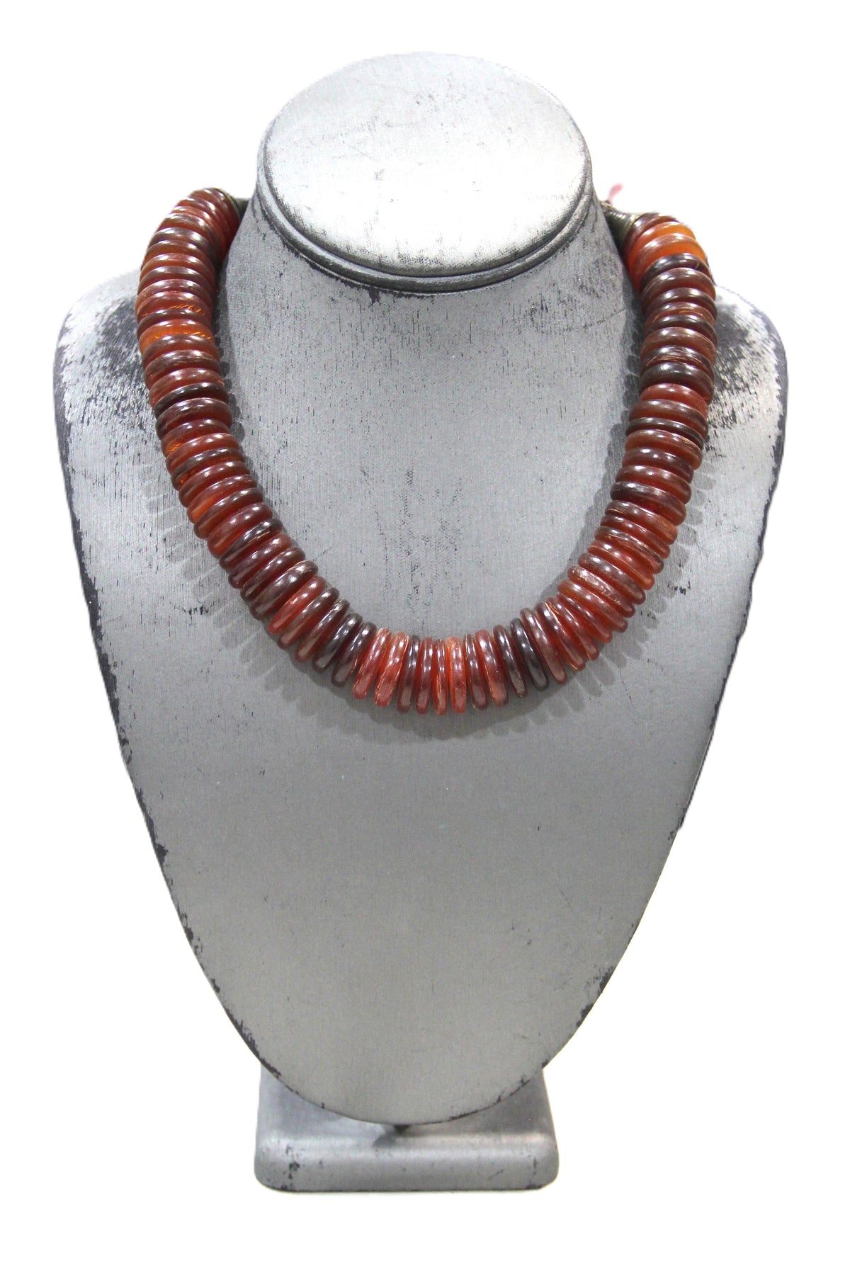 1980'S GRAZIANO AMBER NECKLACE