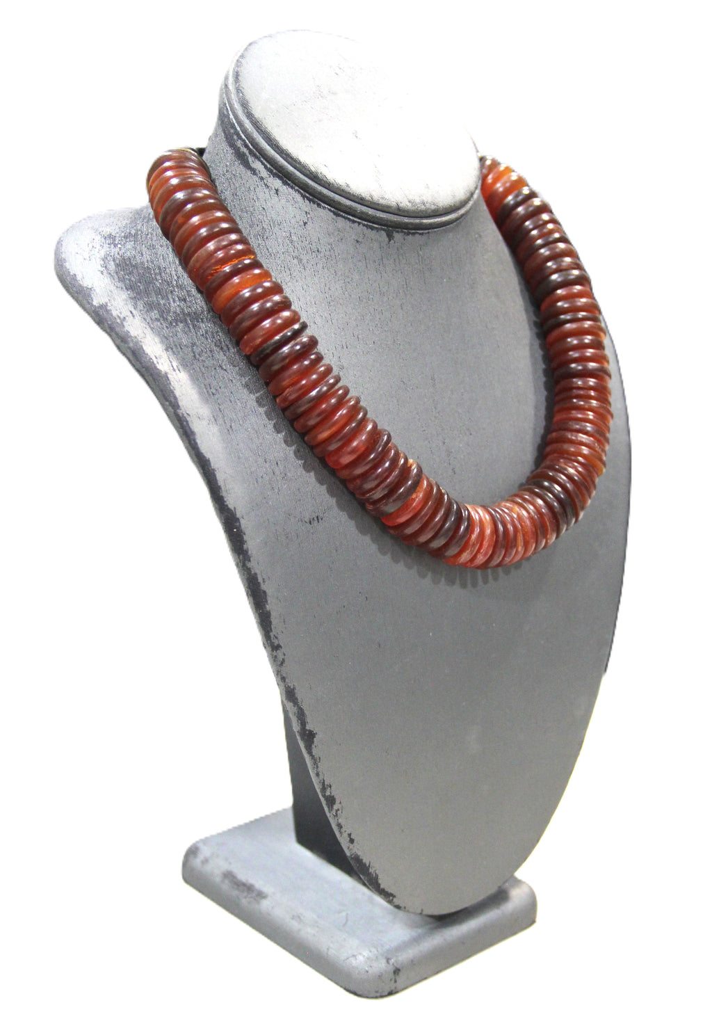 1980'S GRAZIANO AMBER NECKLACE