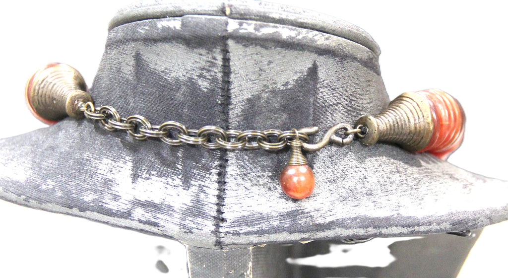 1980'S GRAZIANO AMBER NECKLACE