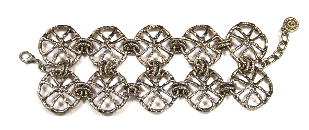 GRAZIANO DOUBLE WIDE BRUTALIST BRACELET