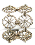 GRAZIANO DOUBLE WIDE BRUTALIST BRACELET