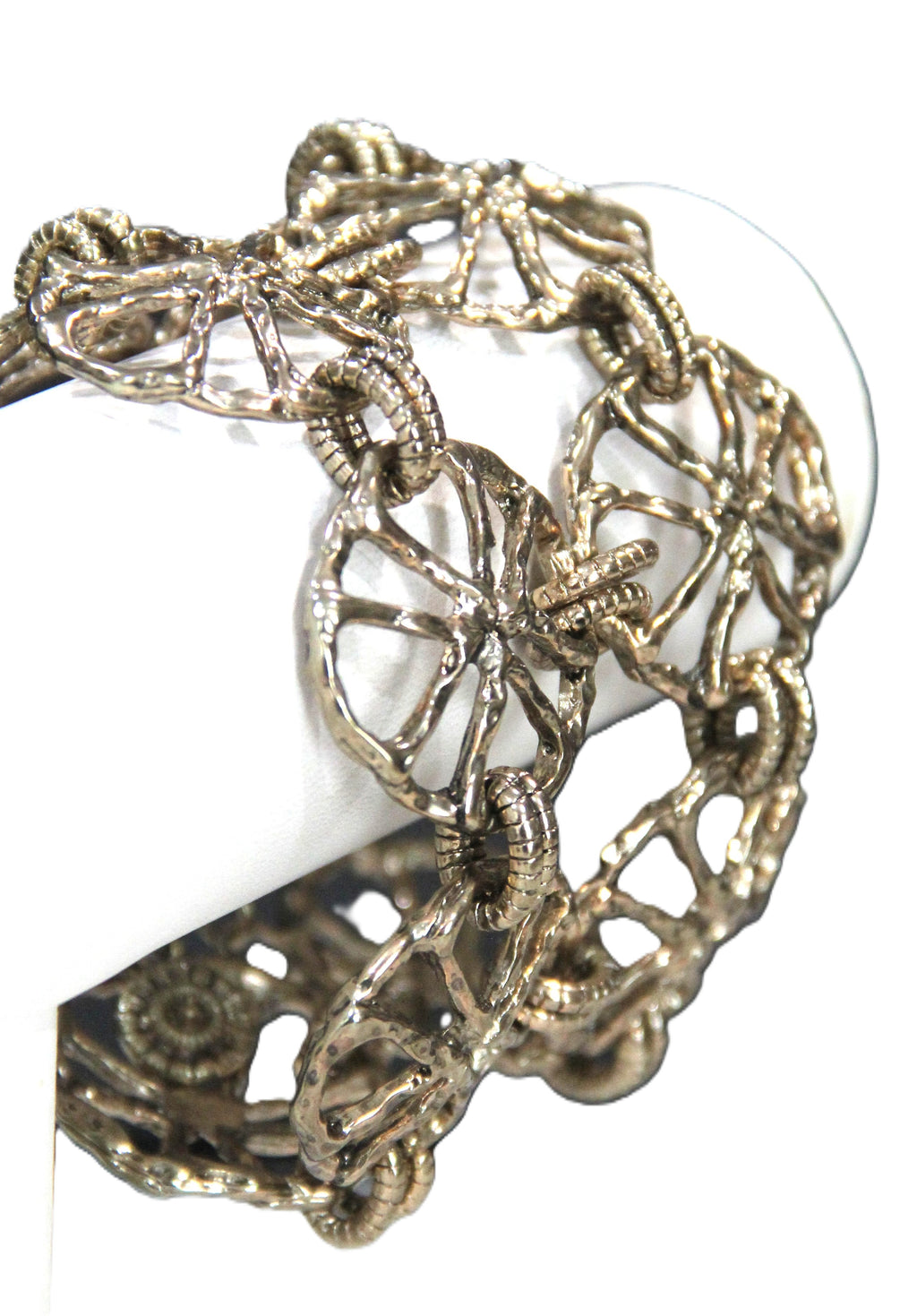 GRAZIANO DOUBLE WIDE BRUTALIST BRACELET