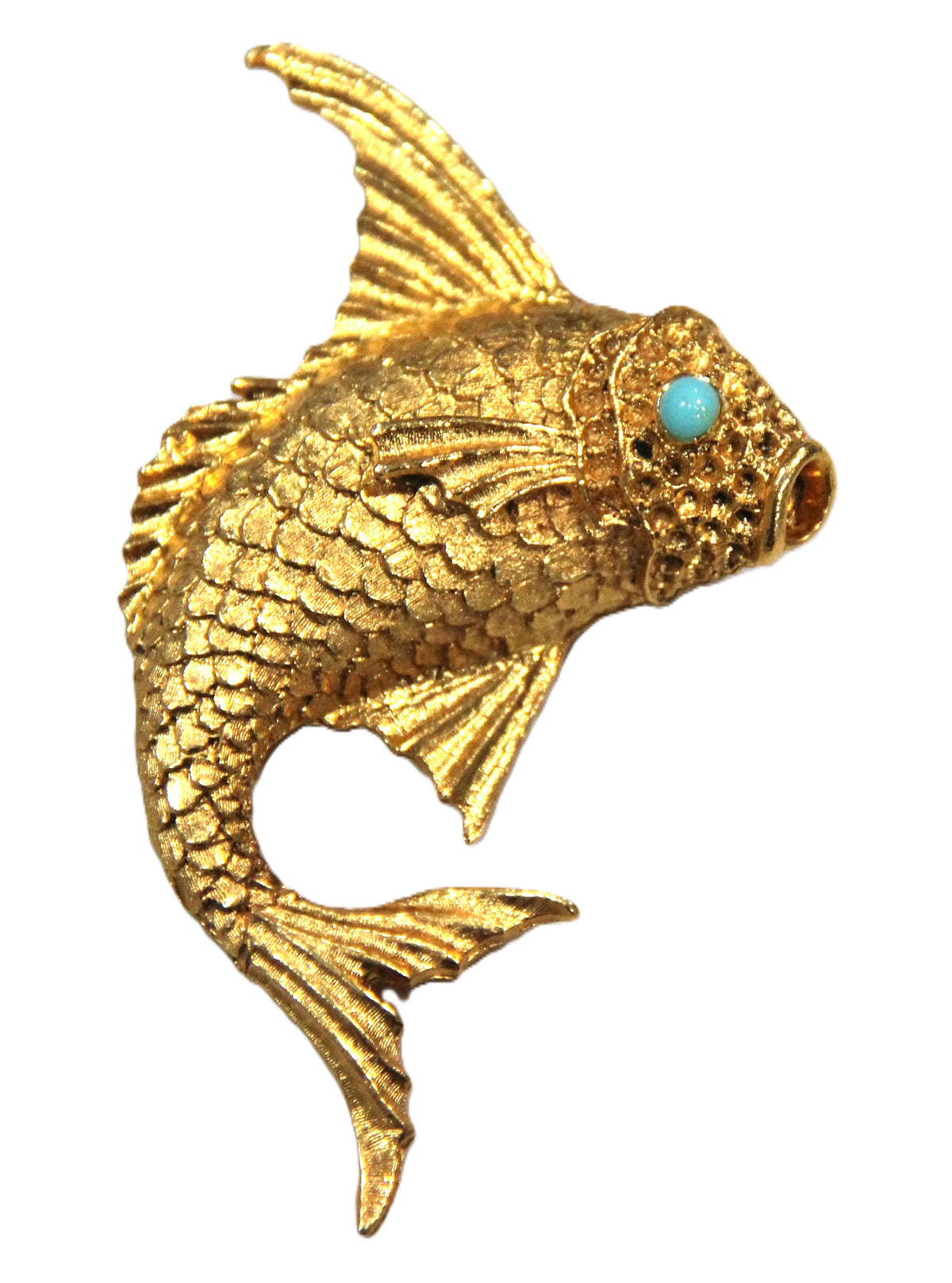VINTAGE FISH BROOCH 