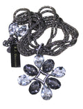 GRAZIANO GLASS PENDANT NECKLACE