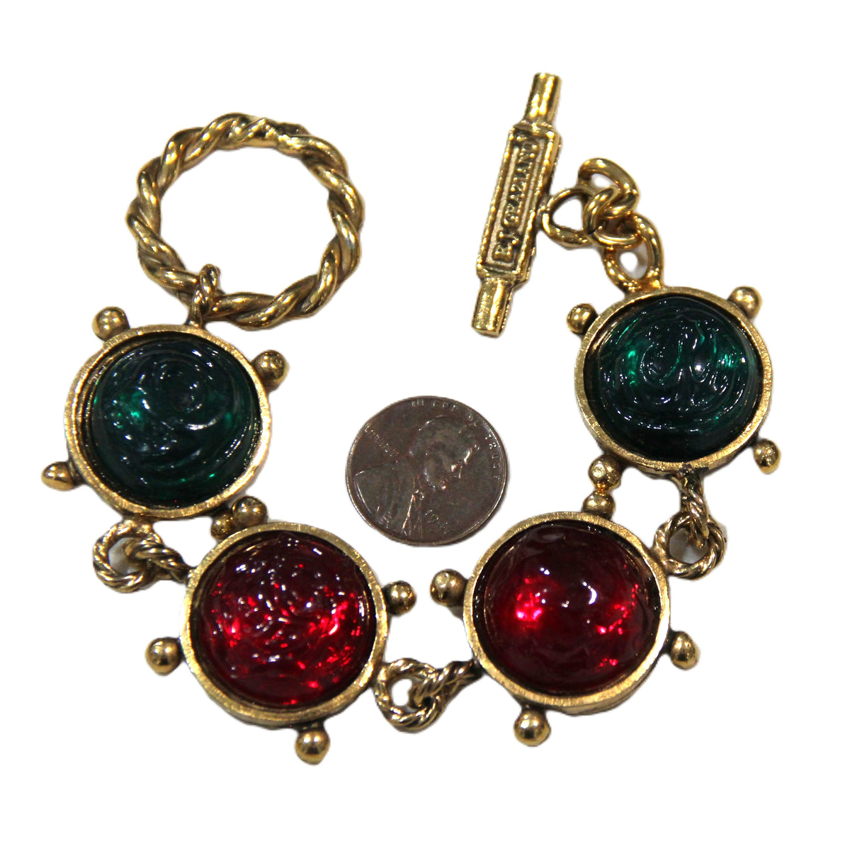 GRAZIANO DEAD STOCK JELLY CAB BRACELET
