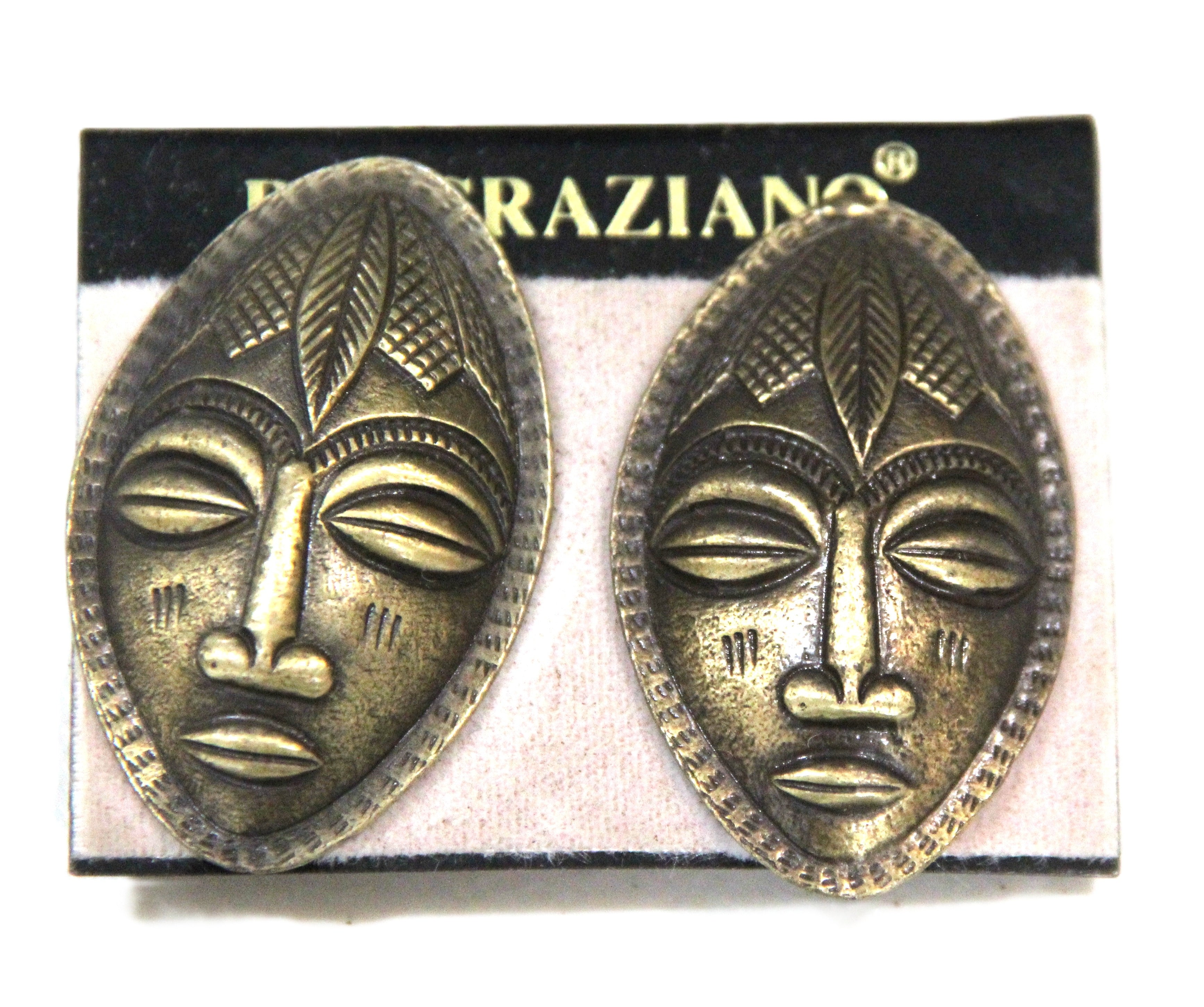 Graziano mask earrings