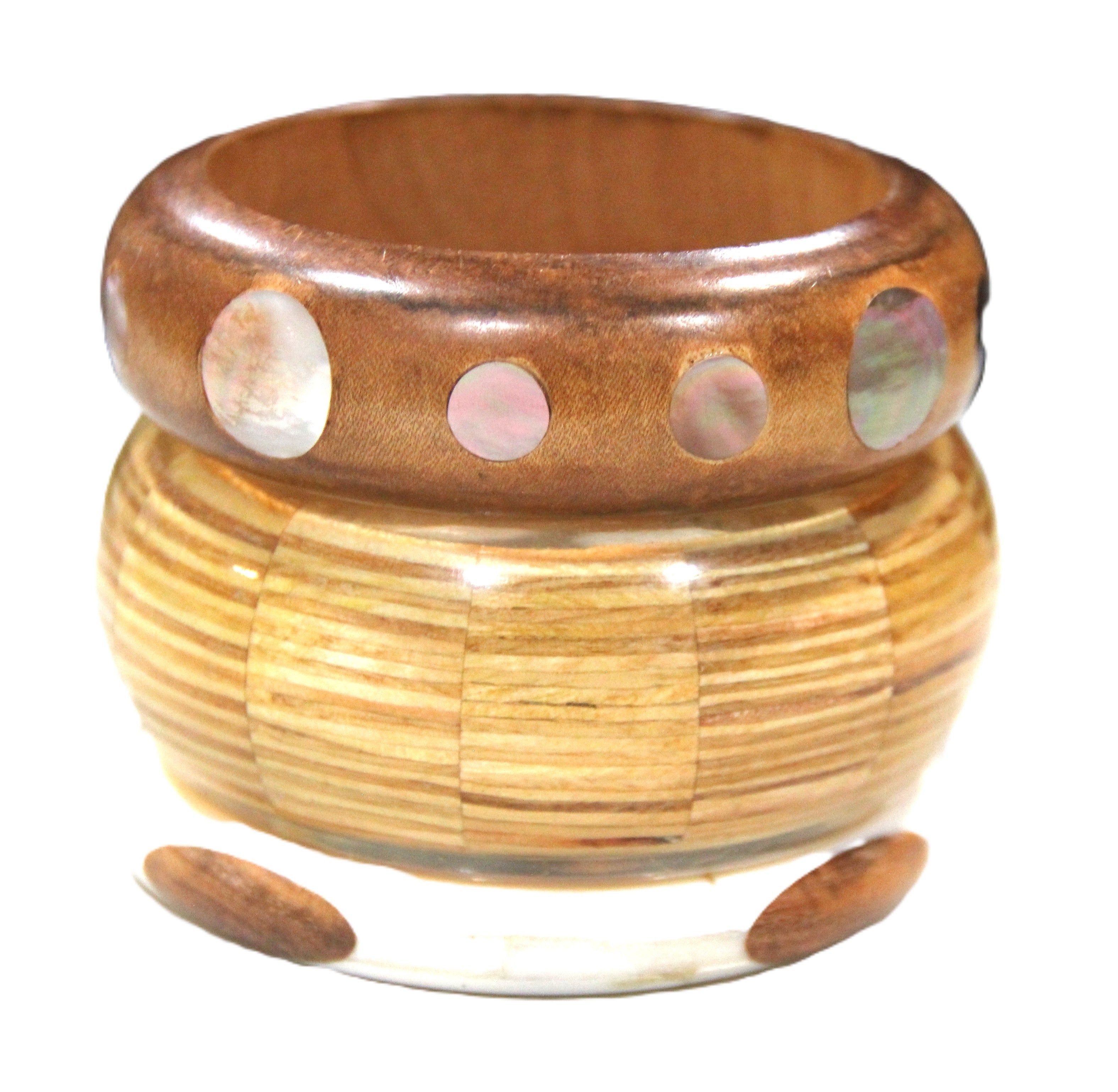 THE "ECLECTIC BOHEMIAN" BANGLE BRACELET STACK