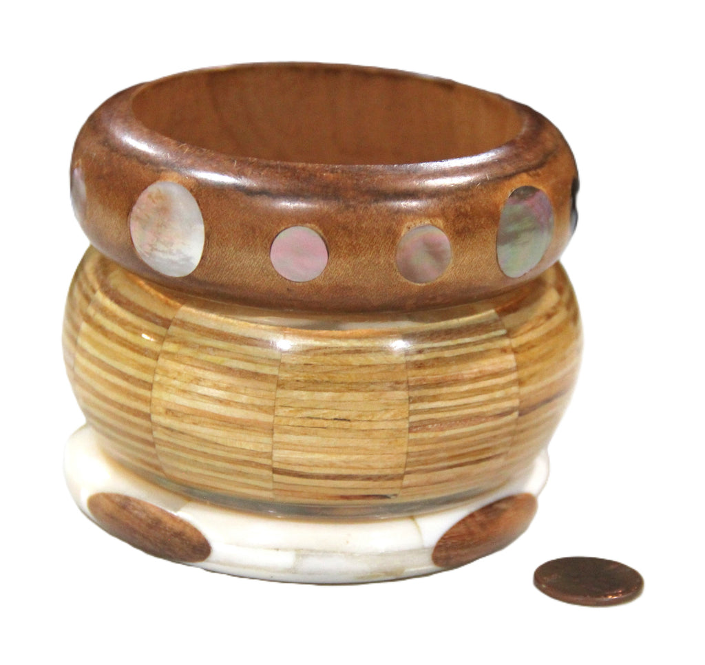 THE "ECLECTIC BOHEMIAN" BANGLE BRACELET STACK
