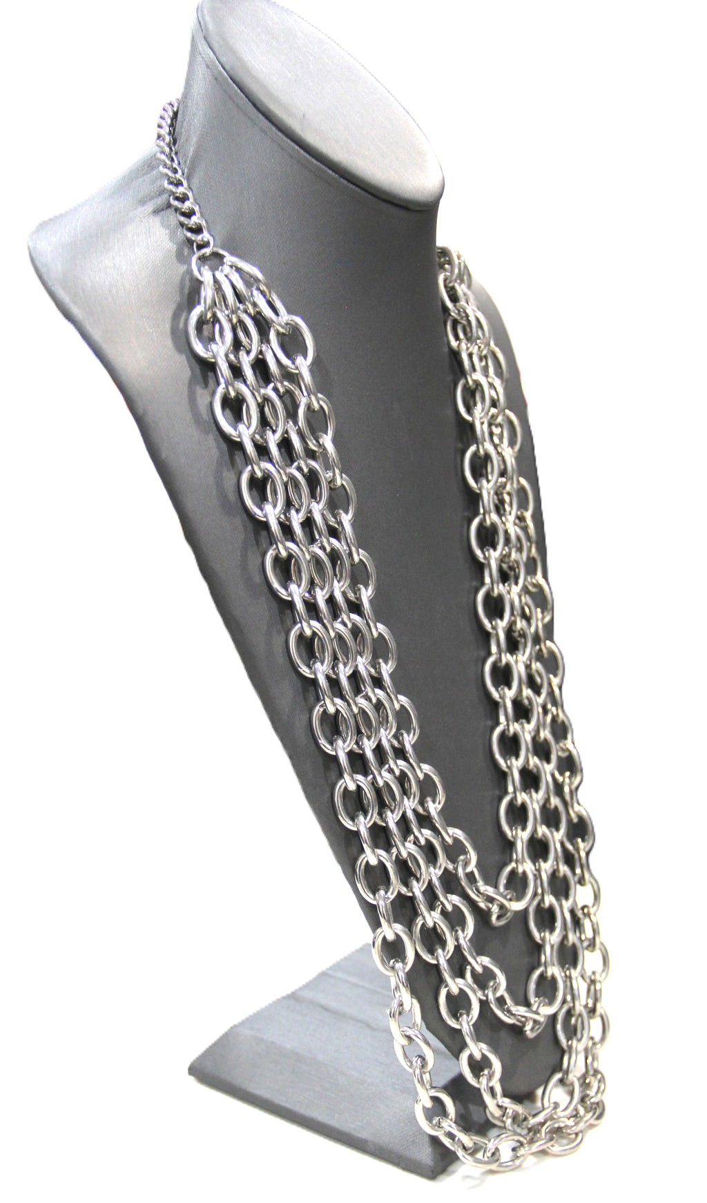 SUPER HEAVY DEAD STOCK MULTI CHAIN NECKLACE
