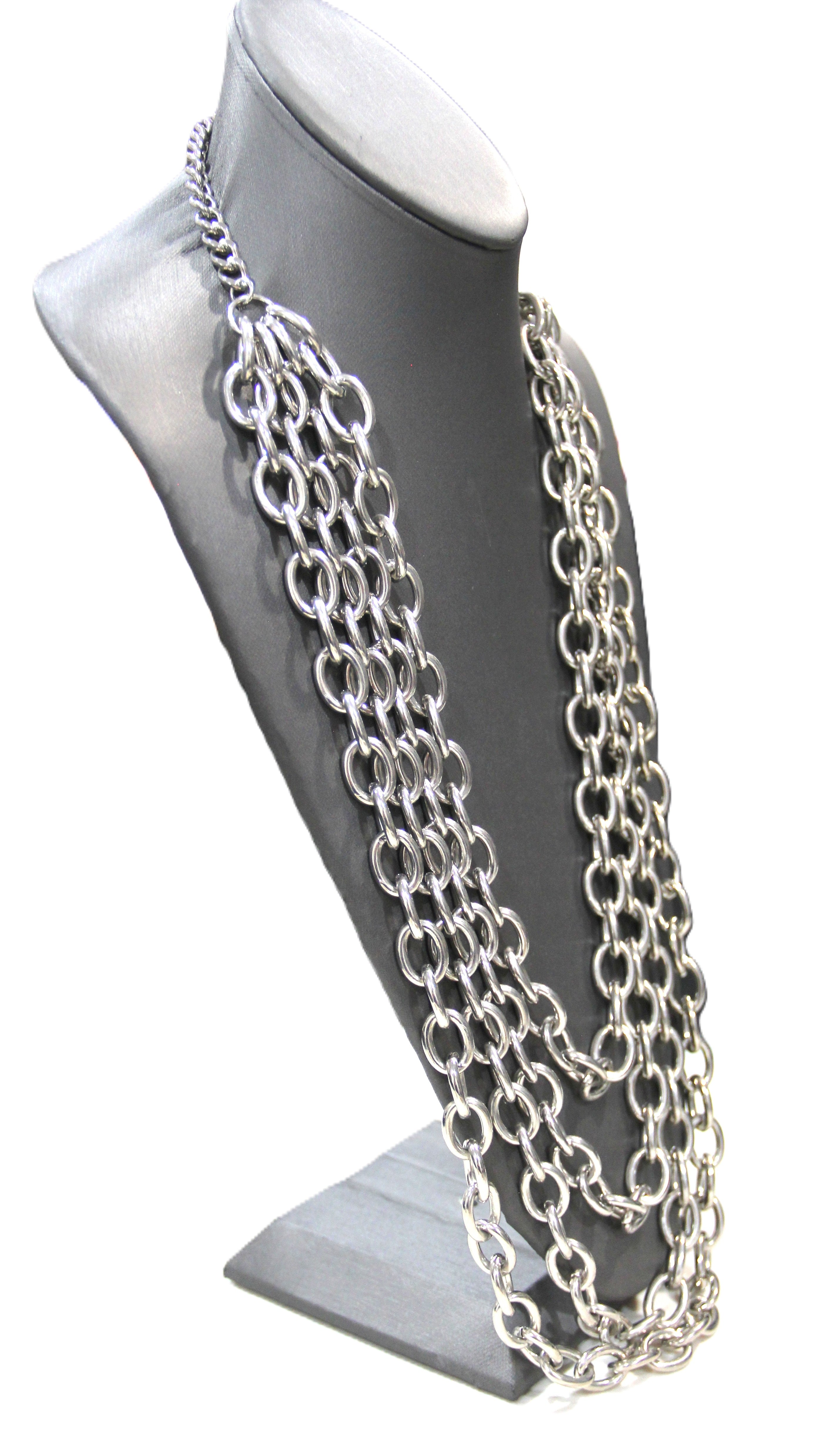 SUPER HEAVY DEAD STOCK MULTI CHAIN NECKLACE