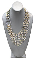 GRAZIANO DEAD STOCK STATEMENT NECKLACE