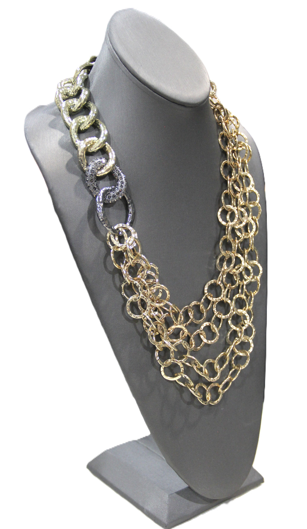 GRAZIANO DEAD STOCK STATEMENT NECKLACE