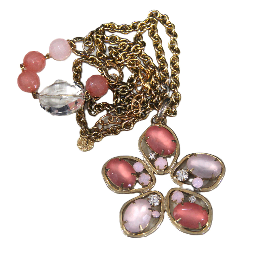 Graziano flower necklace