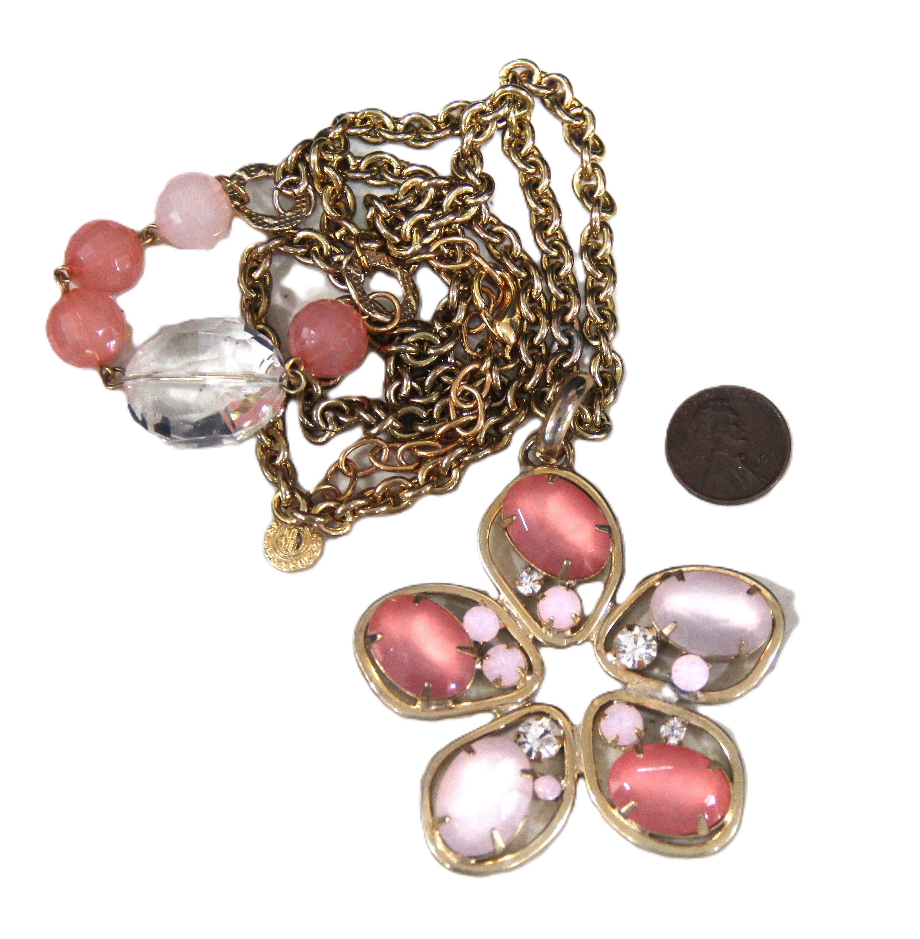 Graziano flower necklace