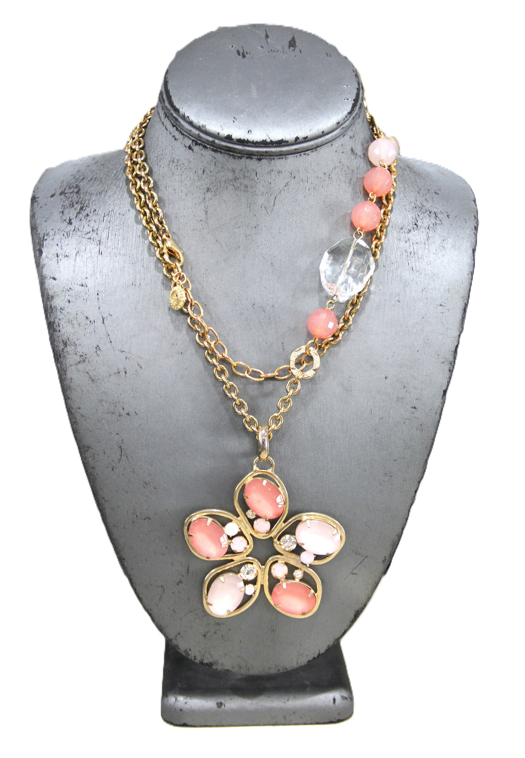 Graziano flower necklace